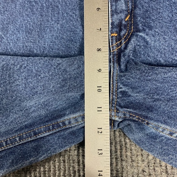 VTG Levis 550 Jeans Womens 10 Blue Denim Mis L Relaxed Fit Tapered Leg Mom 28x30 - Picture 7 of 12